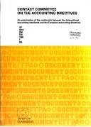 Contact Committee on the accounting directives : an examination of the conformity between the international accounting standards and the European accounting directives