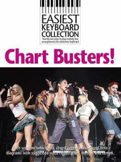 Chart busters! : twenty-two easy-to-play melody line arrangements for electronic keyboard