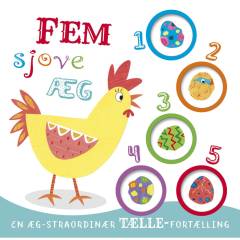 Fem sjove æg : en æg-straordinær tælle-fortælling