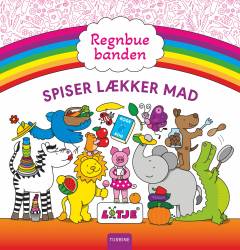 Regnbuebanden spiser lækker mad
