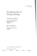 Fundamentals of energy storage