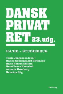 Dansk privatret : HA/HD - studiebrug