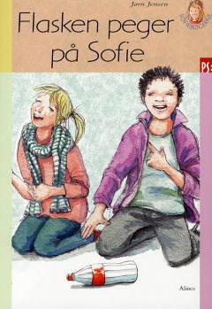 Flasken peger på Sofie