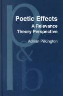 Poetic effects : a relevance theory perspective