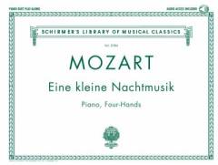 Eine kleine Nachtmusik : piano, four hands