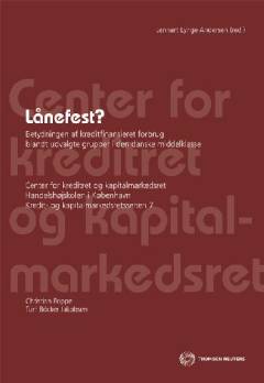 Lånefest? : betydningen af kreditfinansieret forbrug blandt udvalgte grupper i den danske middelklasse