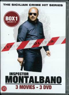 Il commissario Montalbano, box 1, episodes 1-3