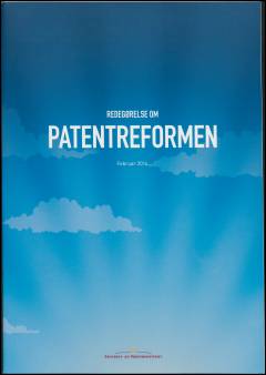 Redegørelse om patentreformen