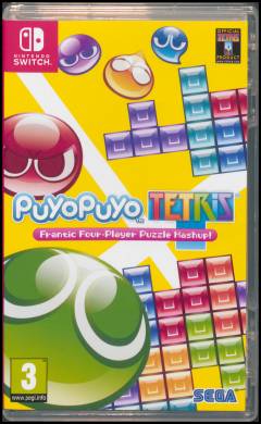 Puyo Puyo - Tetris : frantic four-player puzzle mashup!