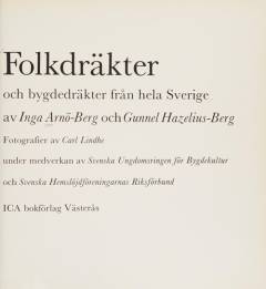Folkdräkter och bygdedräkter från hela Sverige