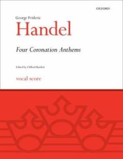 Coronation anthems for George II : for 5-7-stemmigt blandet kor og orkester