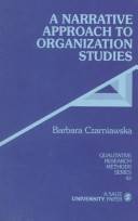 A narrative approach to organization studies