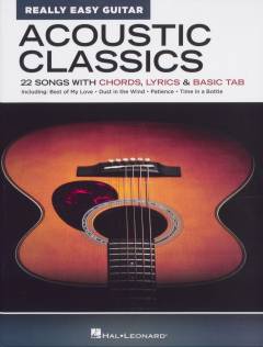 Acoustic classics : 22 songs with chords, lyrics & basic tab