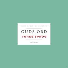 Guds ord - vores sprog