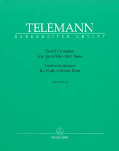 Zwölf Fantasien für Querflöte ohne Bass : TWV 40:2-13