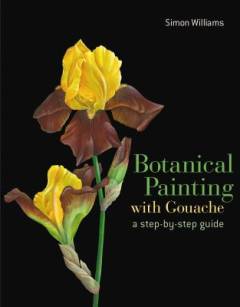 Botanical painting with gouache