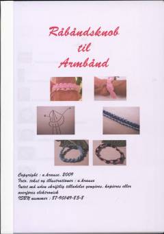 Råbåndsknob til armbånd