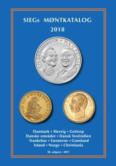SIEGs møntkatalog. Danmark med områder. 2018 (5.0 i.e. 49. udgave)