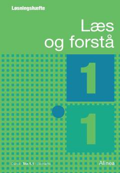Læs og forstå : opgavebog -- Løsningshæfte. 1, 1. del
