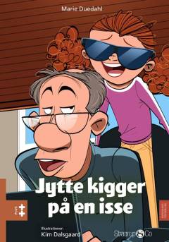 Jytte kigger på en isse