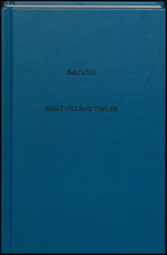 Bahá'u'lláhs tavler