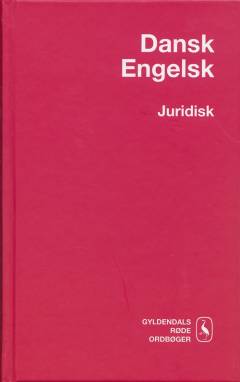 Dansk engelsk juridisk ordbog