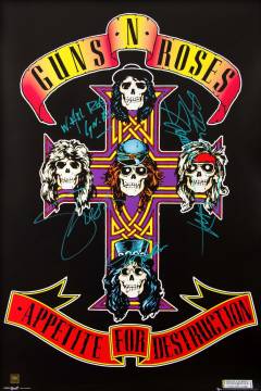 Guns n' Roses Appetite for destruction