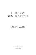 Hungry generations