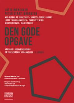 Den gode opgave : håndbog i opgaveskrivning på videregående uddannelser