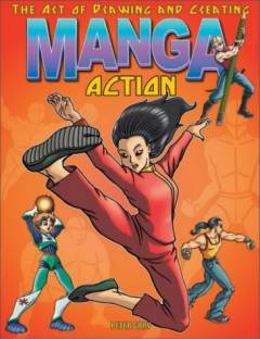 The art of drawing and creating manga action