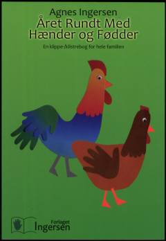Året rundt med hænder og fødder : en klippe/klistre-bog for hele familien