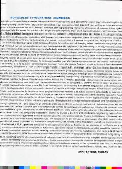 Rohweders typografiske lommebog