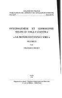Psychogenèse et cosmogonie selon le yoga-vāsiṣṭha : le monde est dans l'âme