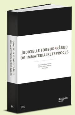 Judicielle forbud/påbud om immaterialretsproces