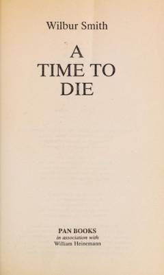 A time to die