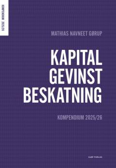 Kapitalgevinstbeskatning : kompendium 2025/26