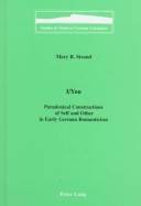 I/you : paradoxical constructions of self and other in early German romanticism