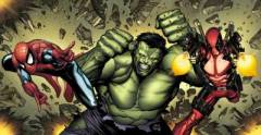 Deadpool, Amazing Spider-man, Hulk - identity wars