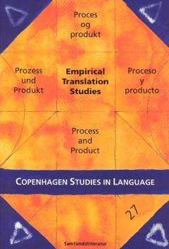 Empirical translation studies : process and product