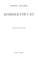 Kommer upp i tö