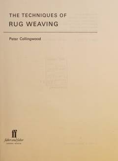 The techniques of rug weaving