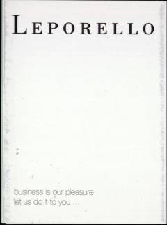 Leporello. Bind #22