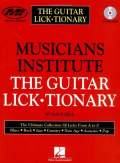 The guitar lick-tionary