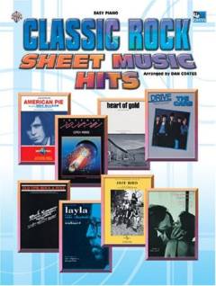 Classic rock sheet music hits : easy piano