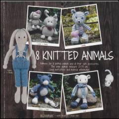 8 knitted animals