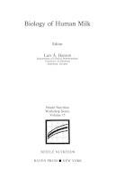 Biology of human milk