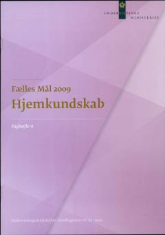 Fælles mål 2009 - hjemkundskab