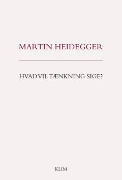 Hvad vil tænkning sige?