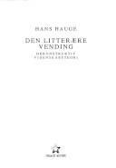 Den litterære vending : dekonstruktiv videnskabsteori
