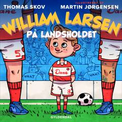 William Larsen på landsholdet